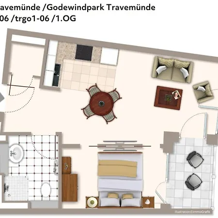 Godewindpark Travemuende Godewindpark Travemuende 1-06 Apartment Lübeck